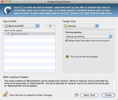 carbon copy cloner make duplicate system boot drive|carbon copy macbook pro.